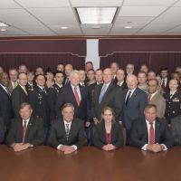 Group photo of National Commission on the Future of the Army leaders